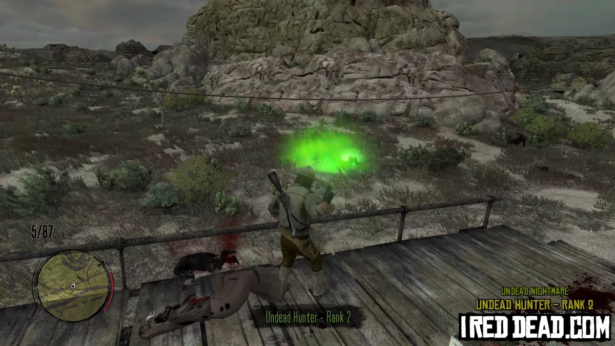 Red Dead Redemption Undead Nightmare Undead Hunter Rank 2