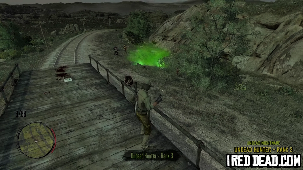 Red Dead Redemption Undead Nightmare Undead Hunter Rank 3