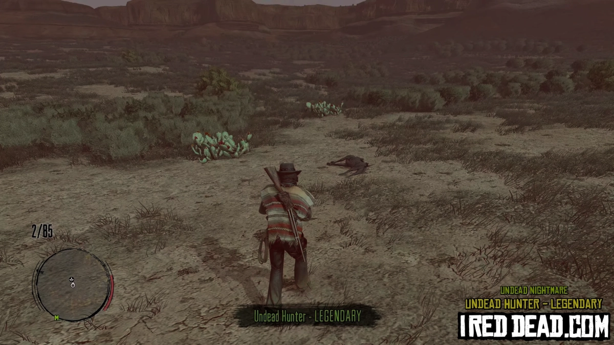 Red Dead Redemption Undead Nightmare Undead Hunter Rank 5 Legendary