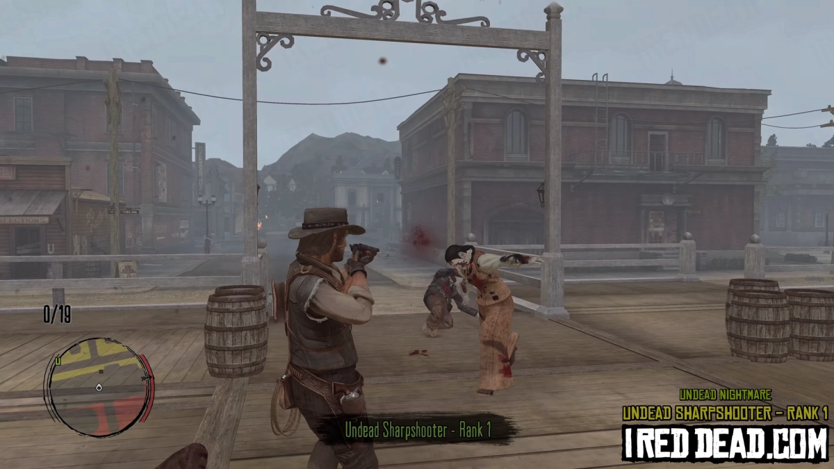 Red Dead Redemption Undead Nightmare Undead Sharpshooter Rank 1