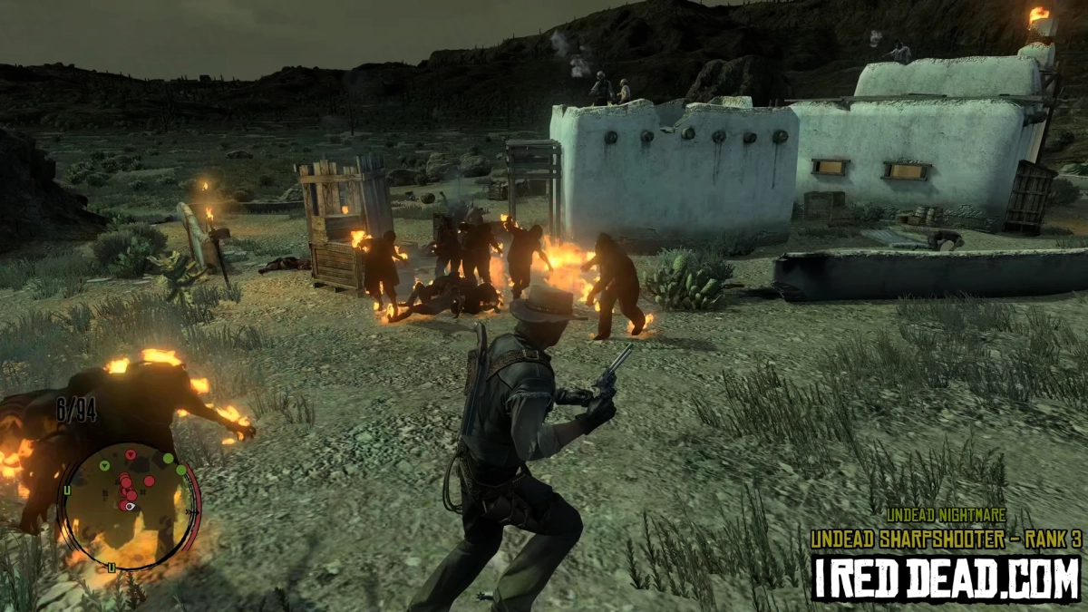 Red Dead Redemption Undead Nightmare Undead Sharpshooter Rank 3 2