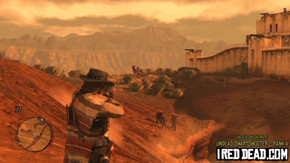 Red Dead Redemption Undead Nightmare Undead Sharpshooter Rank 4 1