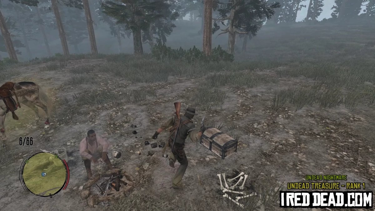 Red Dead Redemption Undead Nightmare Undead Treasure Hunter Rank 1 2