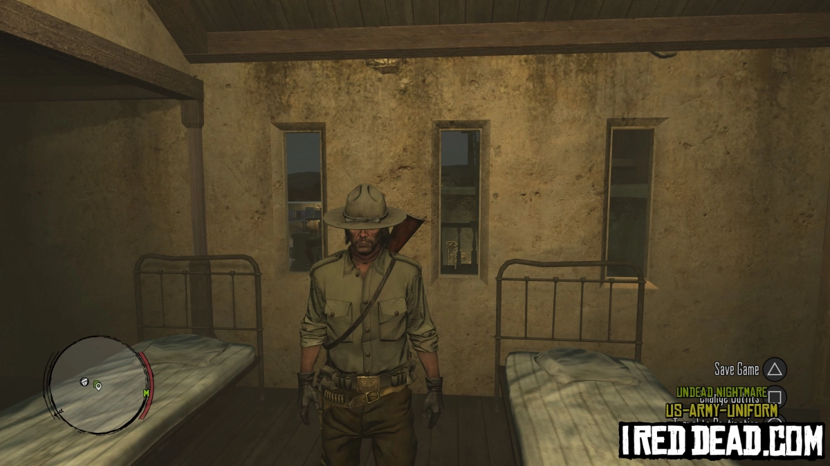 Red Dead Redemption Undead Nightmare US Army Uniform