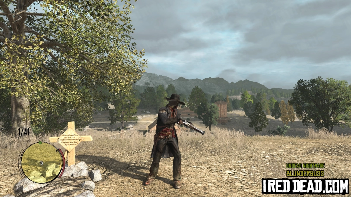 Red Dead Redemption Undead Nightmare Weapons Blunderbuss 2