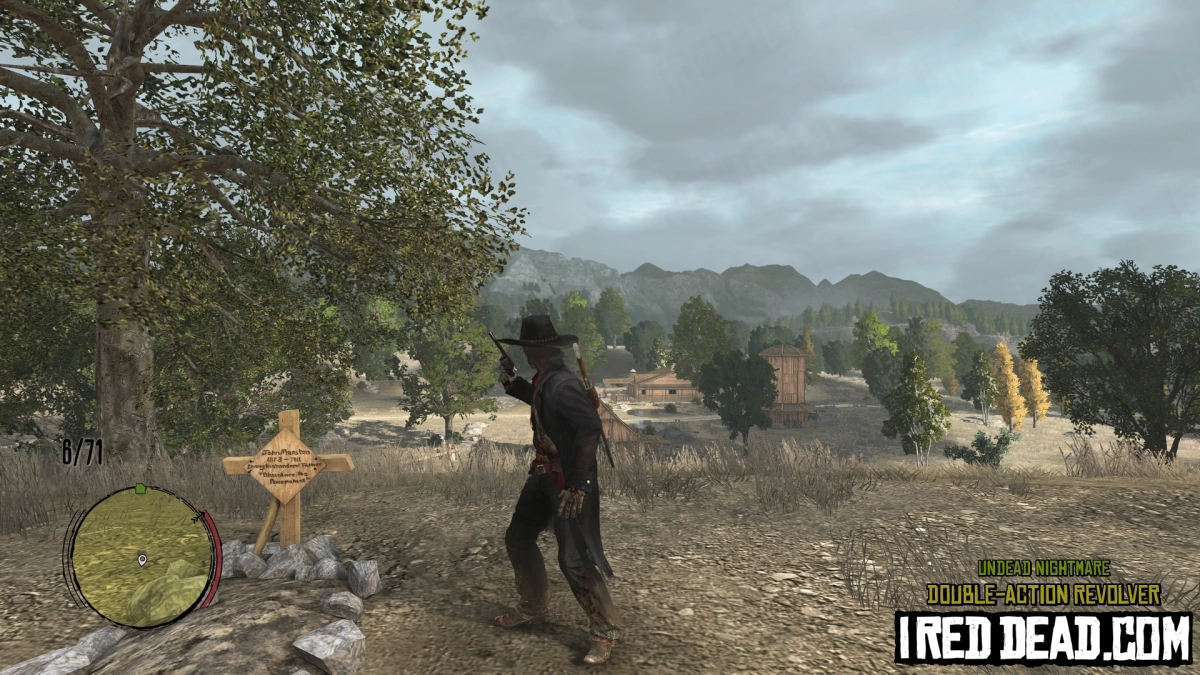 Red Dead Redemption Undead Nightmare Weapons Double Action Revolver 2