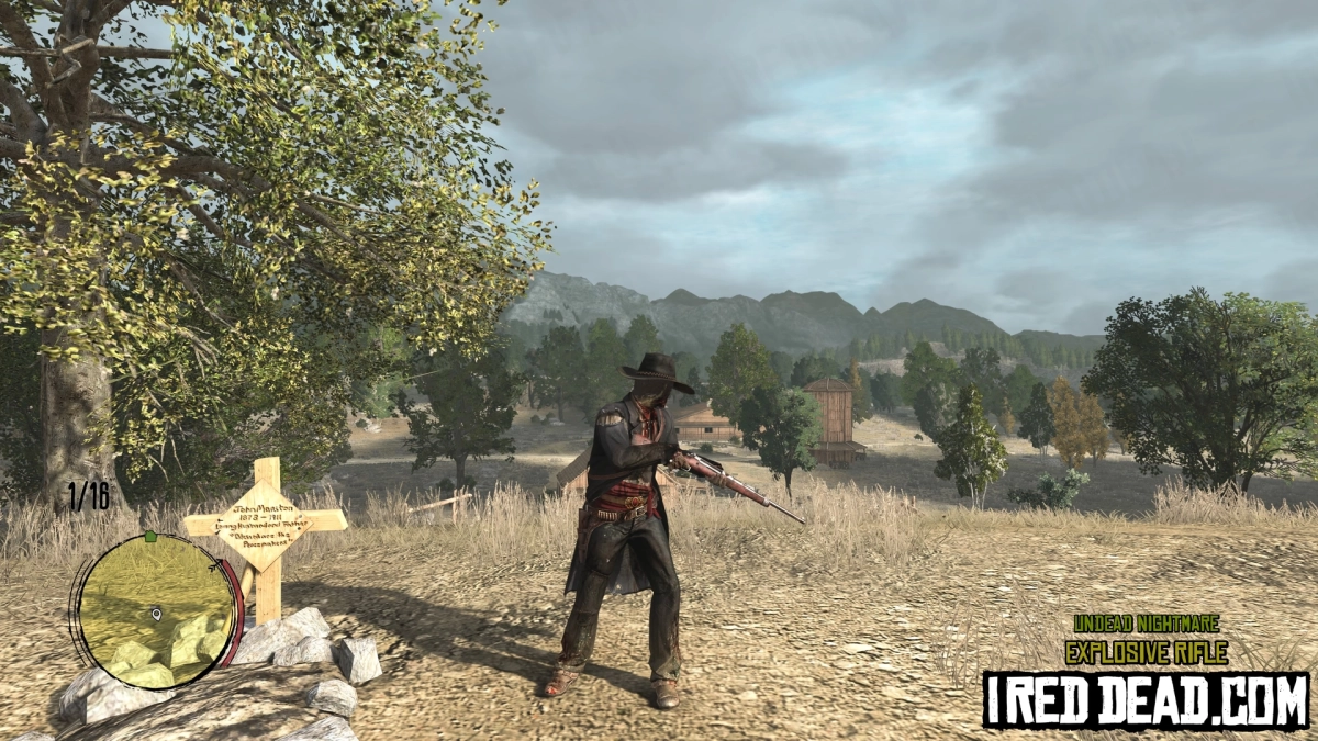 Red Dead Redemption Undead Nightmare Weapons Explosive Rifle 2