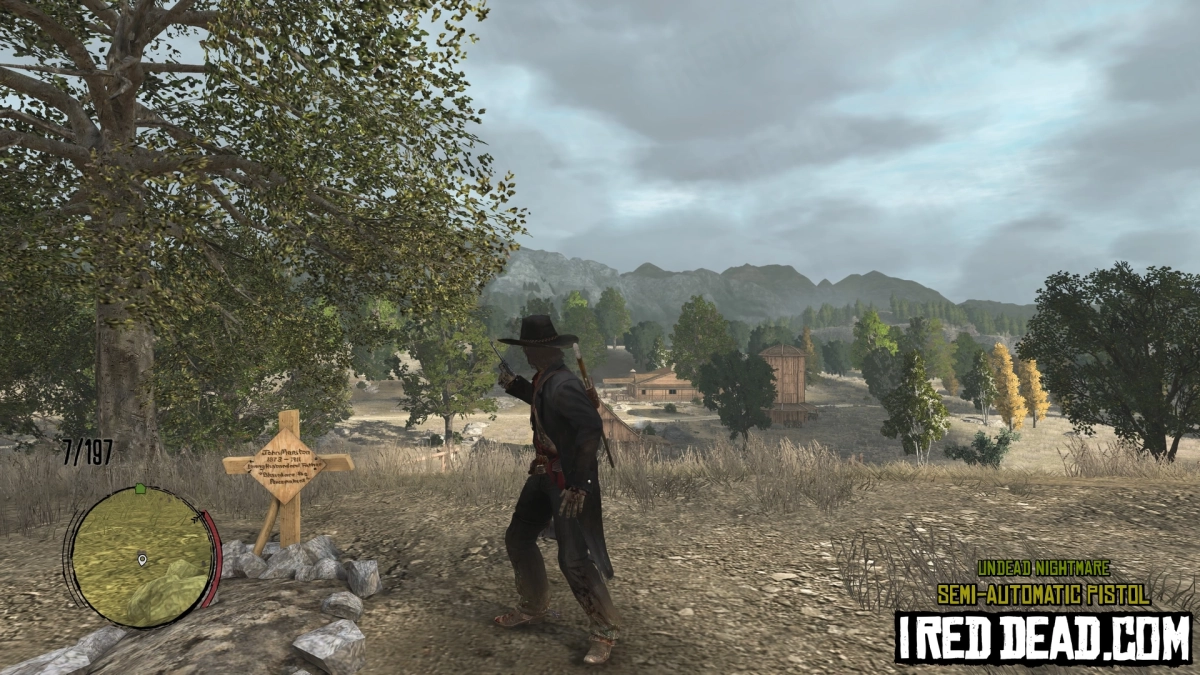 Red Dead Redemption Undead Nightmare Weapons Semi Automatic Pistol 2