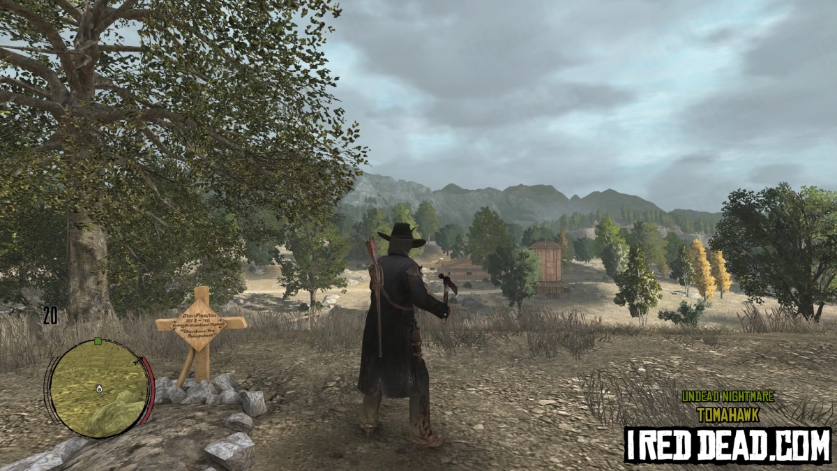 Red Dead Redemption Undead Nightmare Weapons Tomahawk 2