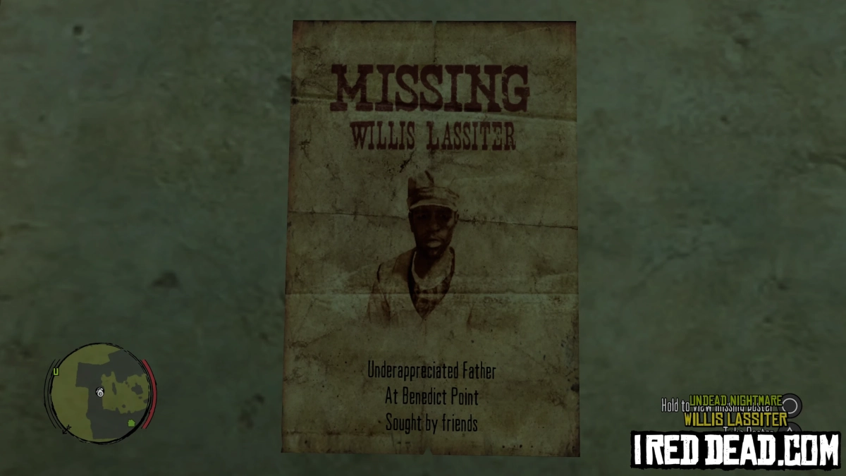 Red Dead Redemption Undead Nightmare Willis Lassiter 1