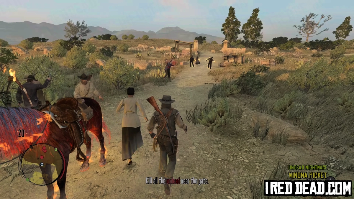 Red Dead Redemption Undead Nightmare Winona Picket 7
