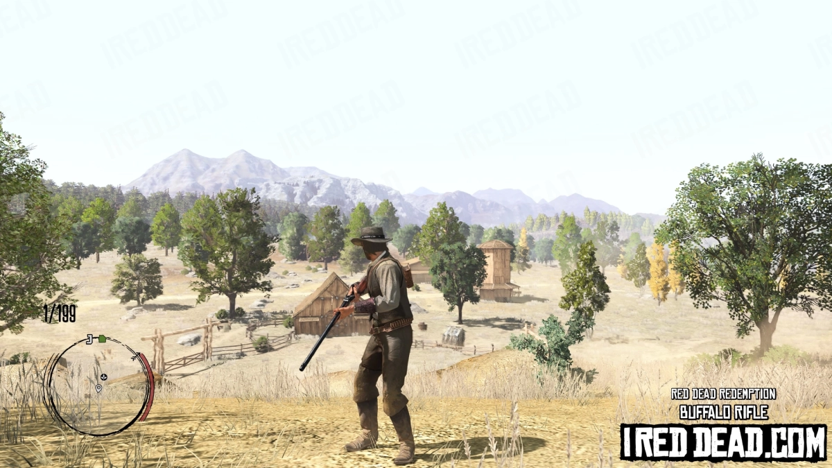 Red Dead Redemption Weapons Buffalo Rifle
