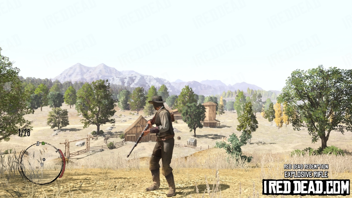 Red Dead Redemption Weapons Explosive Rifle