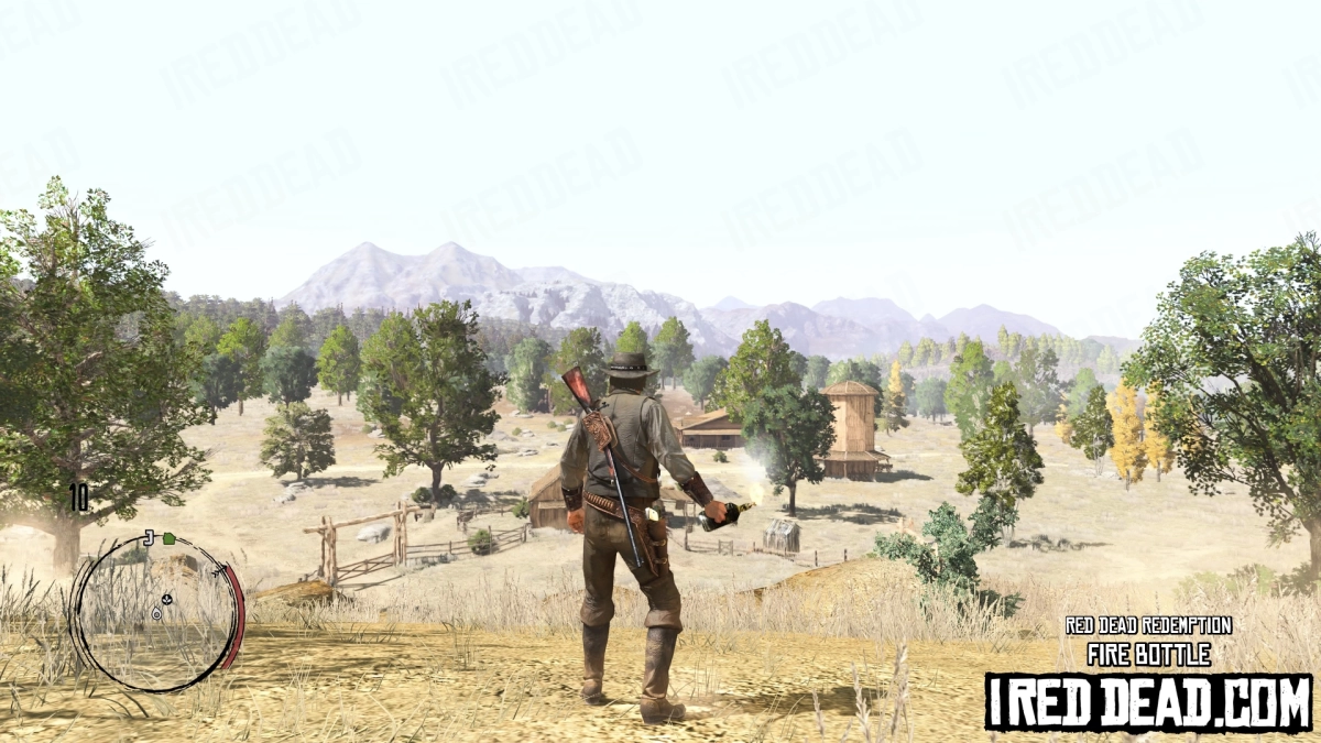 Red Dead Redemption Weapons Fire Bottle