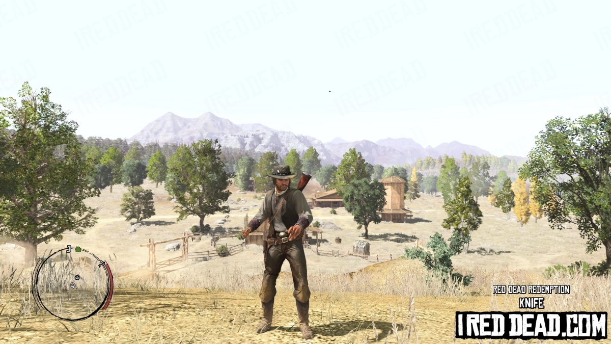 Red Dead Redemption Weapons Knife