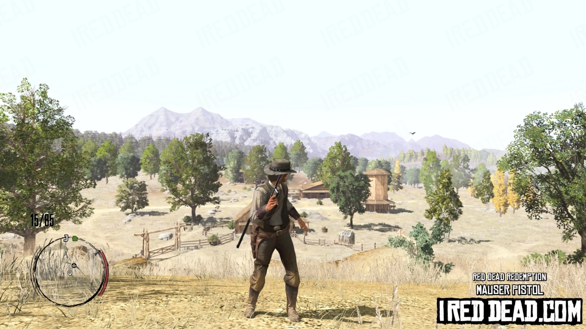 Red Dead Redemption Weapons Mauser Pistol