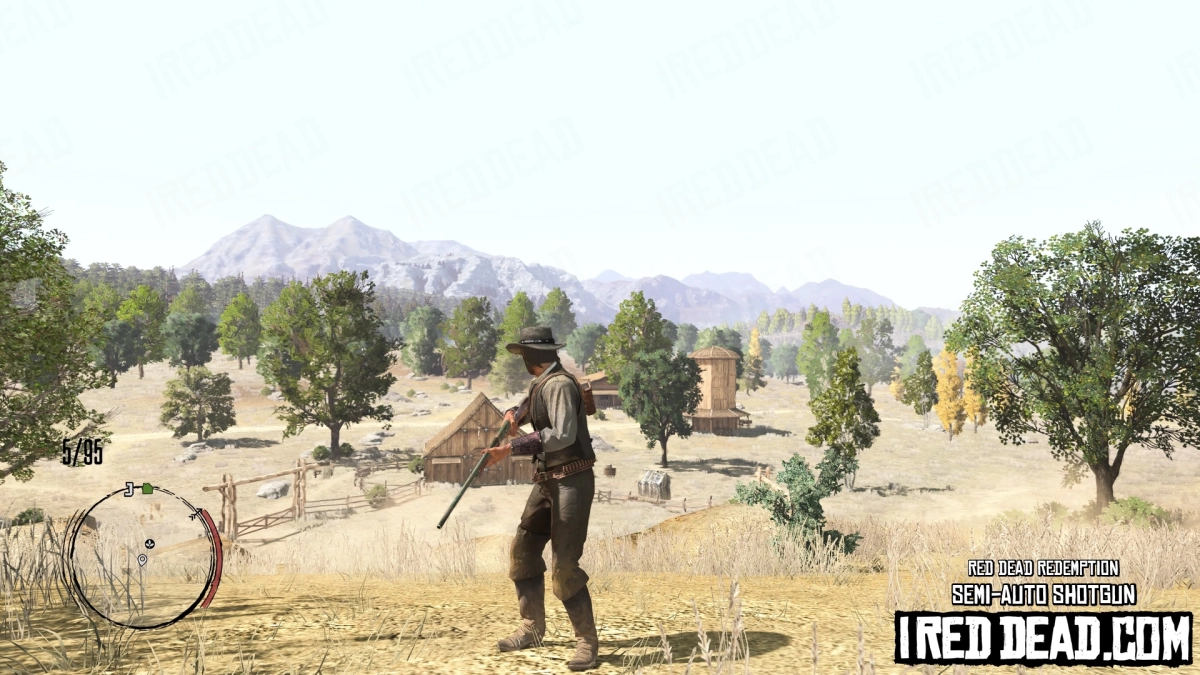 Red Dead Redemption Weapons Semi Auto Shotgun