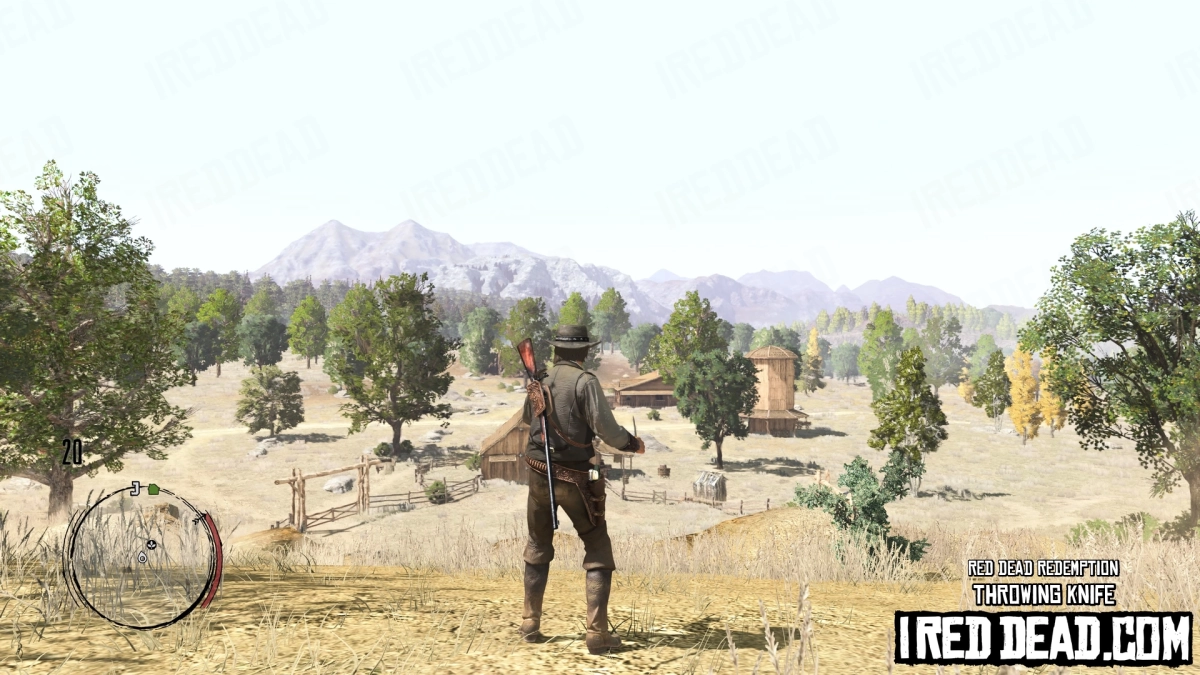 Red Dead Redemption Weapons Throwing Knife