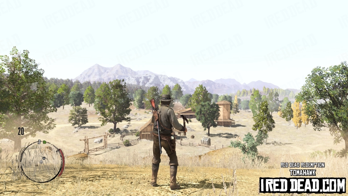 Red Dead Redemption Weapons Tomahawk