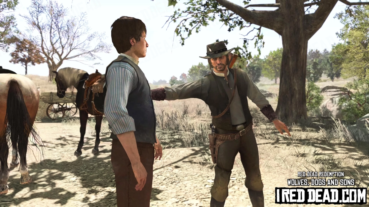 Red Dead Redemption Wolves Dogs And Sons 14