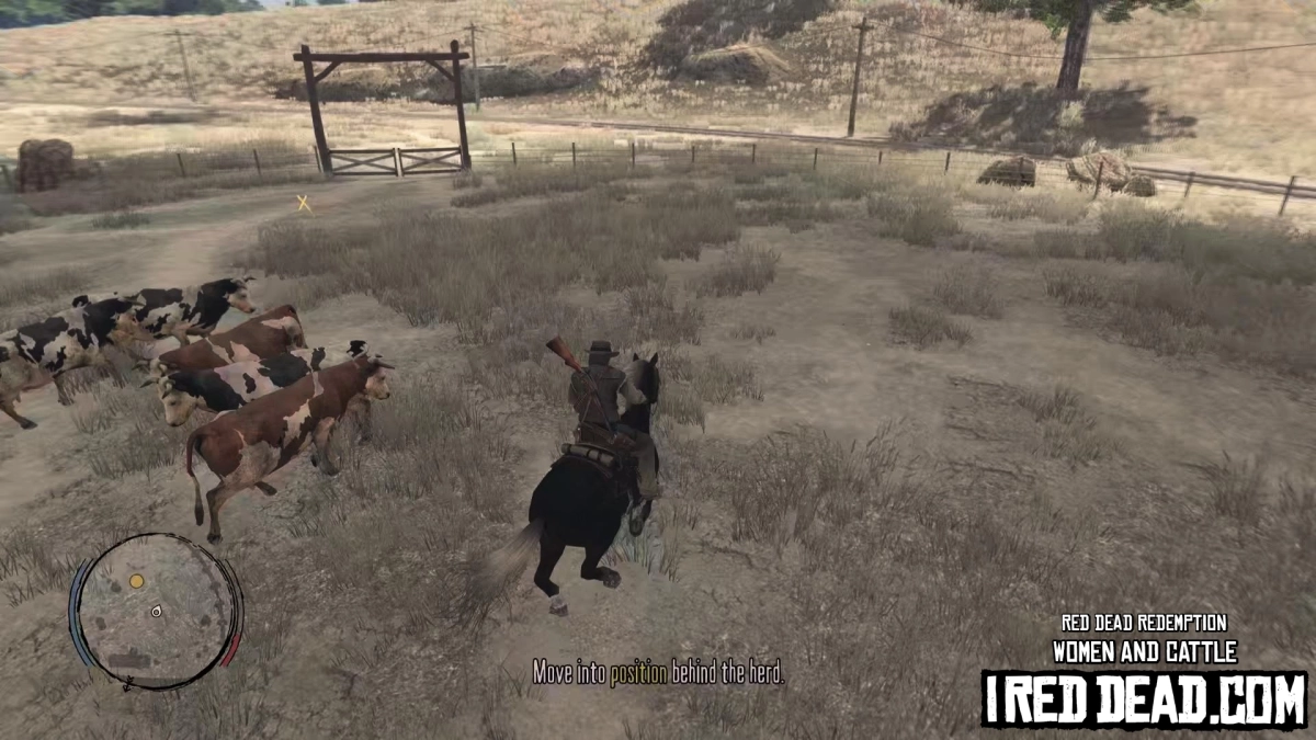 Red Dead Redemption Women And Cattle 11