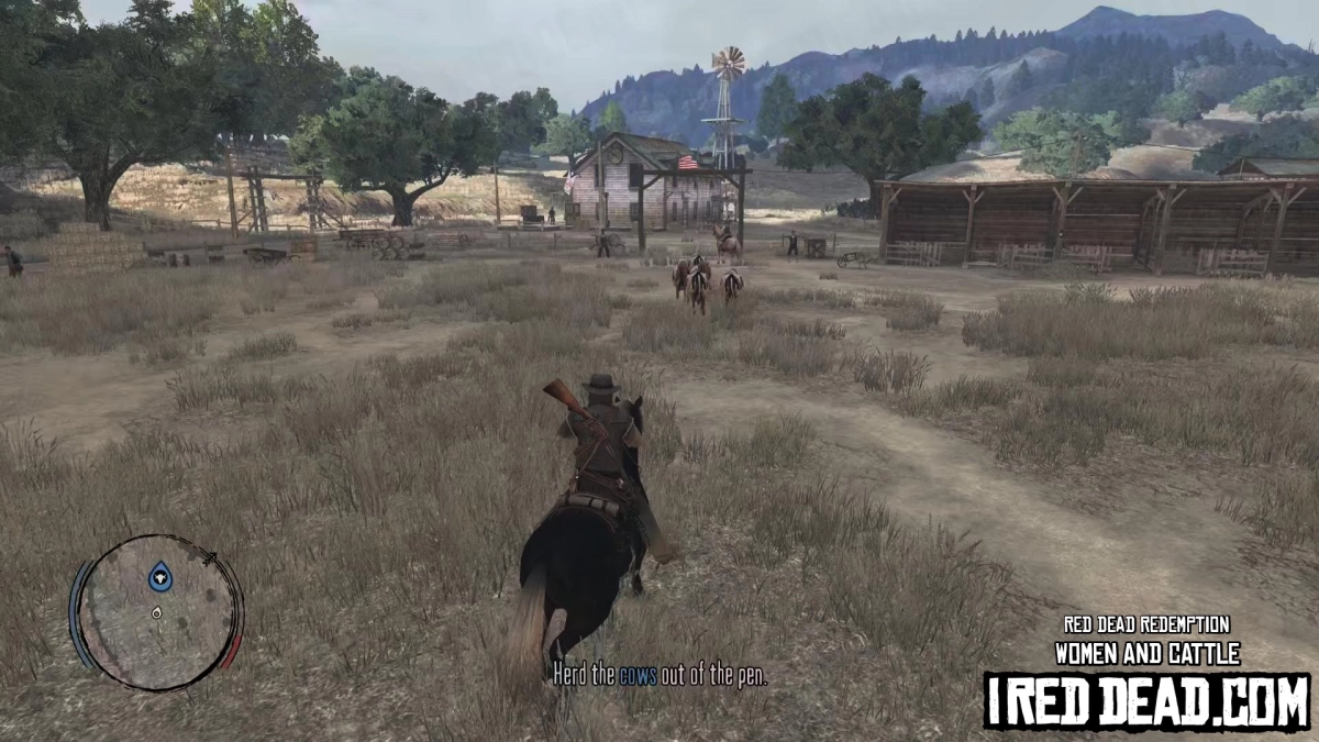 Red Dead Redemption Women And Cattle 12