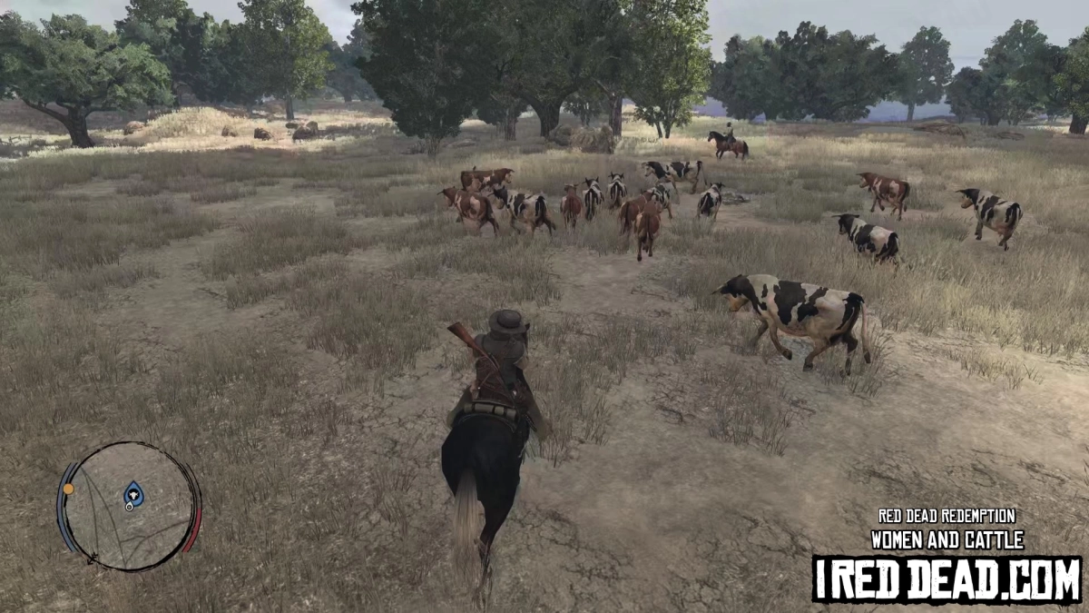 Red Dead Redemption Women And Cattle 16
