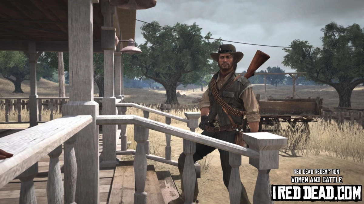 Red Dead Redemption Women And Cattle 2