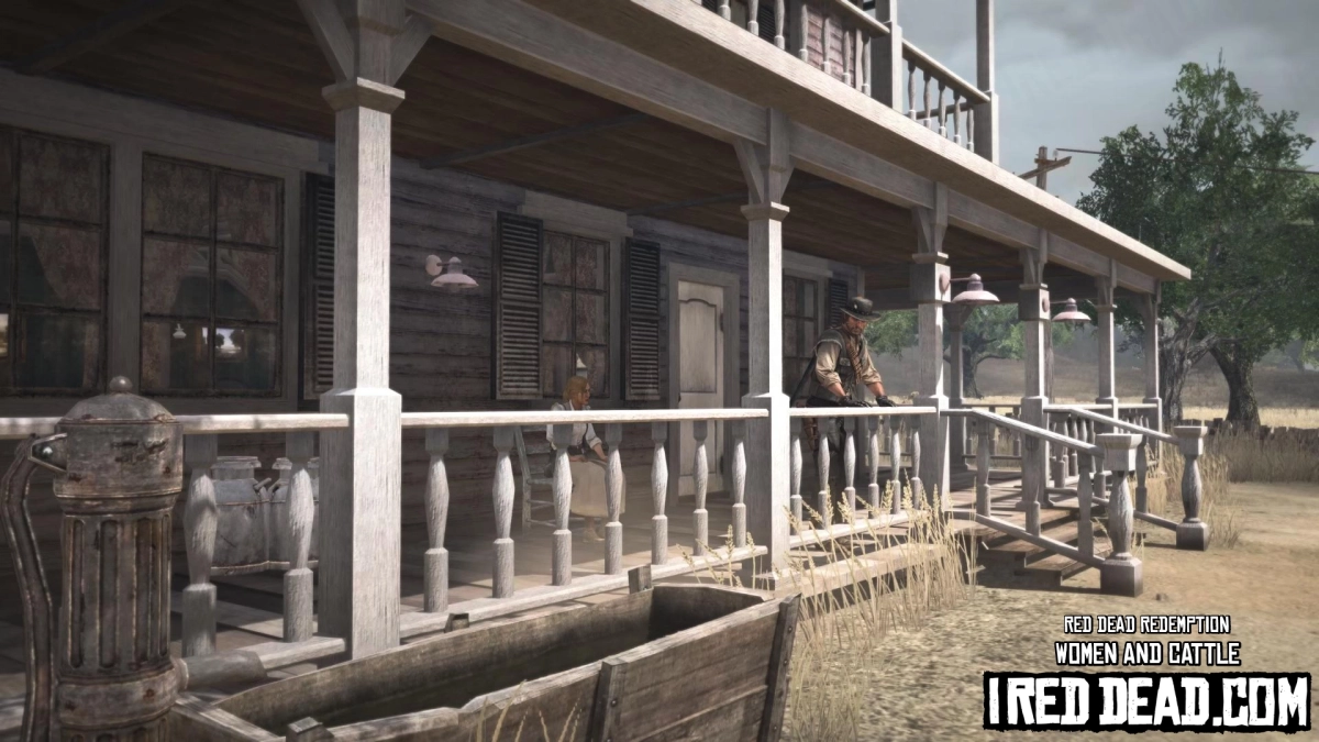 Red Dead Redemption Women And Cattle 4