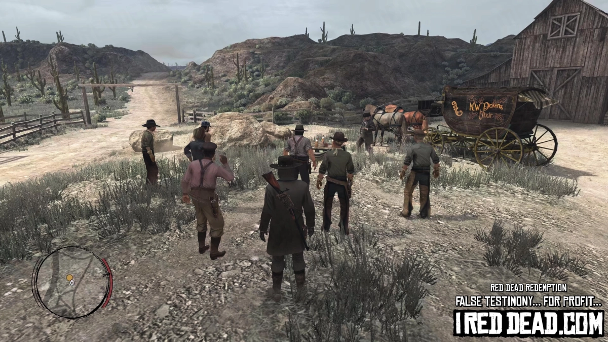 Red Dead Redemption You Shall Not Give False Testimony Except For Profit 12