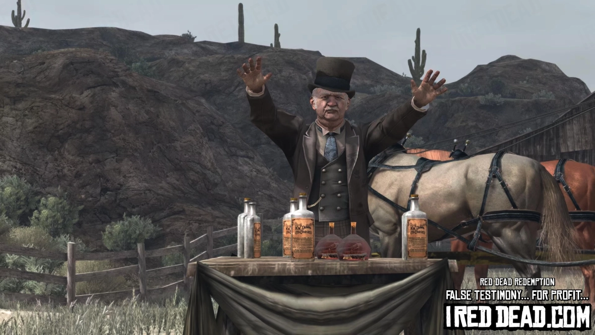 Red Dead Redemption You Shall Not Give False Testimony Except For Profit 13
