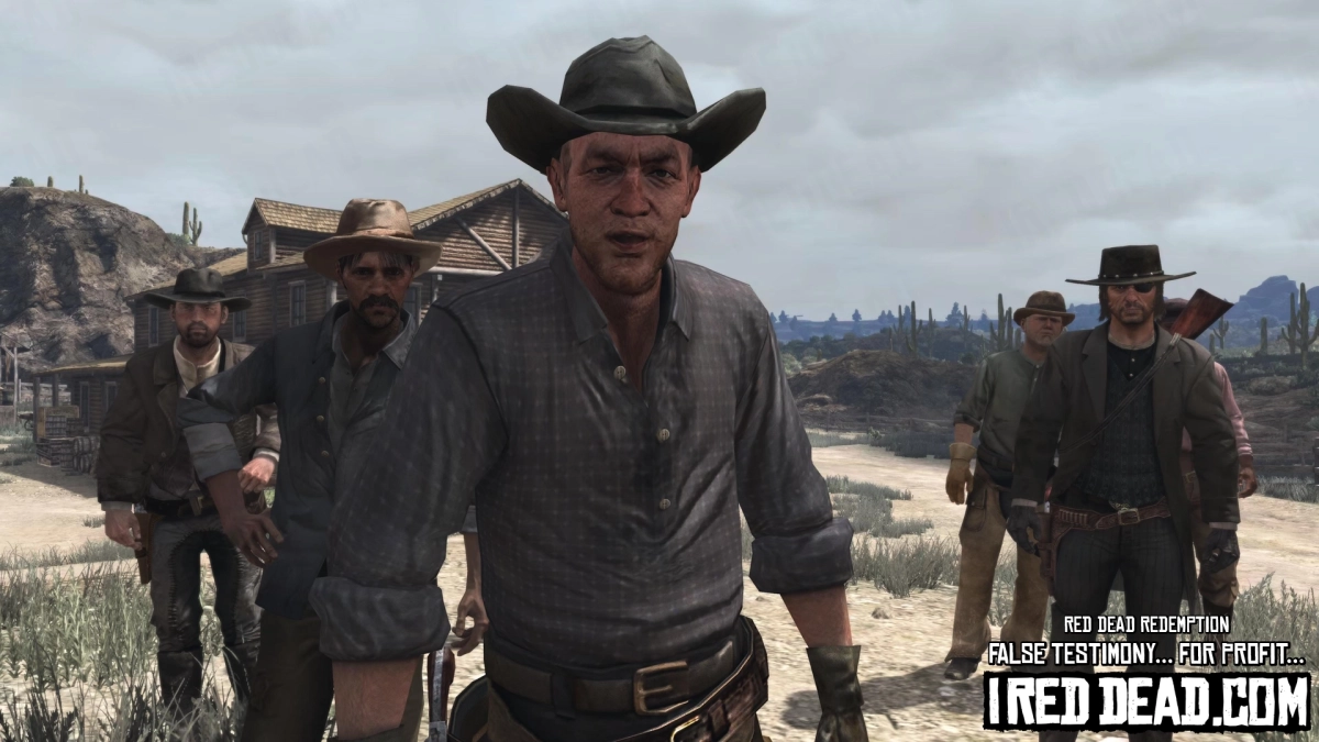Red Dead Redemption You Shall Not Give False Testimony Except For Profit 14