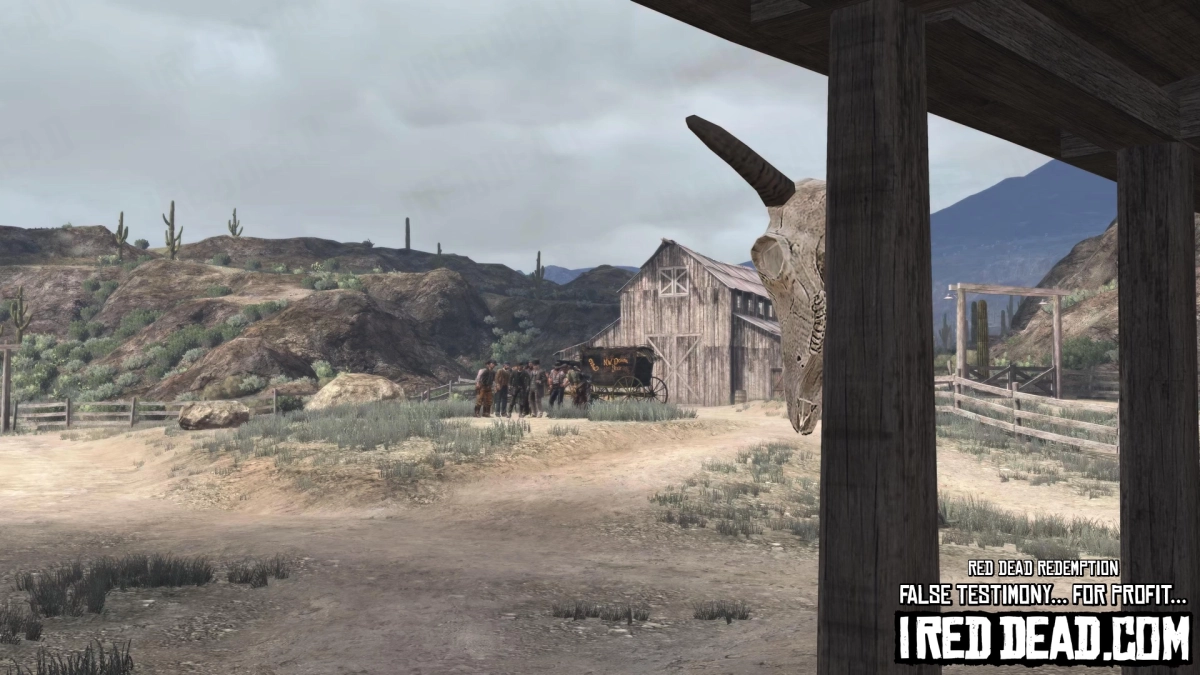Red Dead Redemption You Shall Not Give False Testimony Except For Profit 19