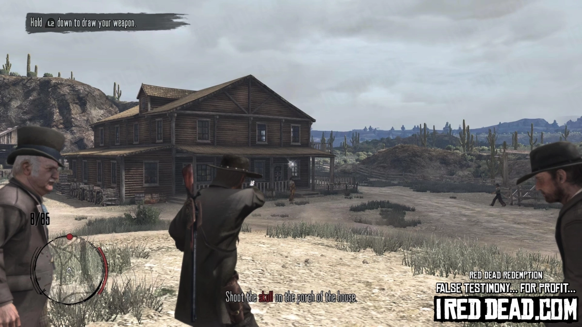 Red Dead Redemption You Shall Not Give False Testimony Except For Profit 20
