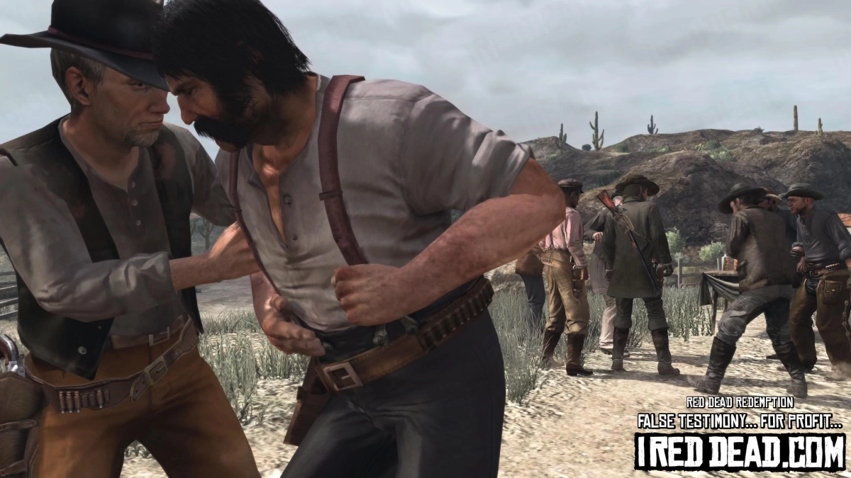 Red Dead Redemption You Shall Not Give False Testimony Except For Profit 35