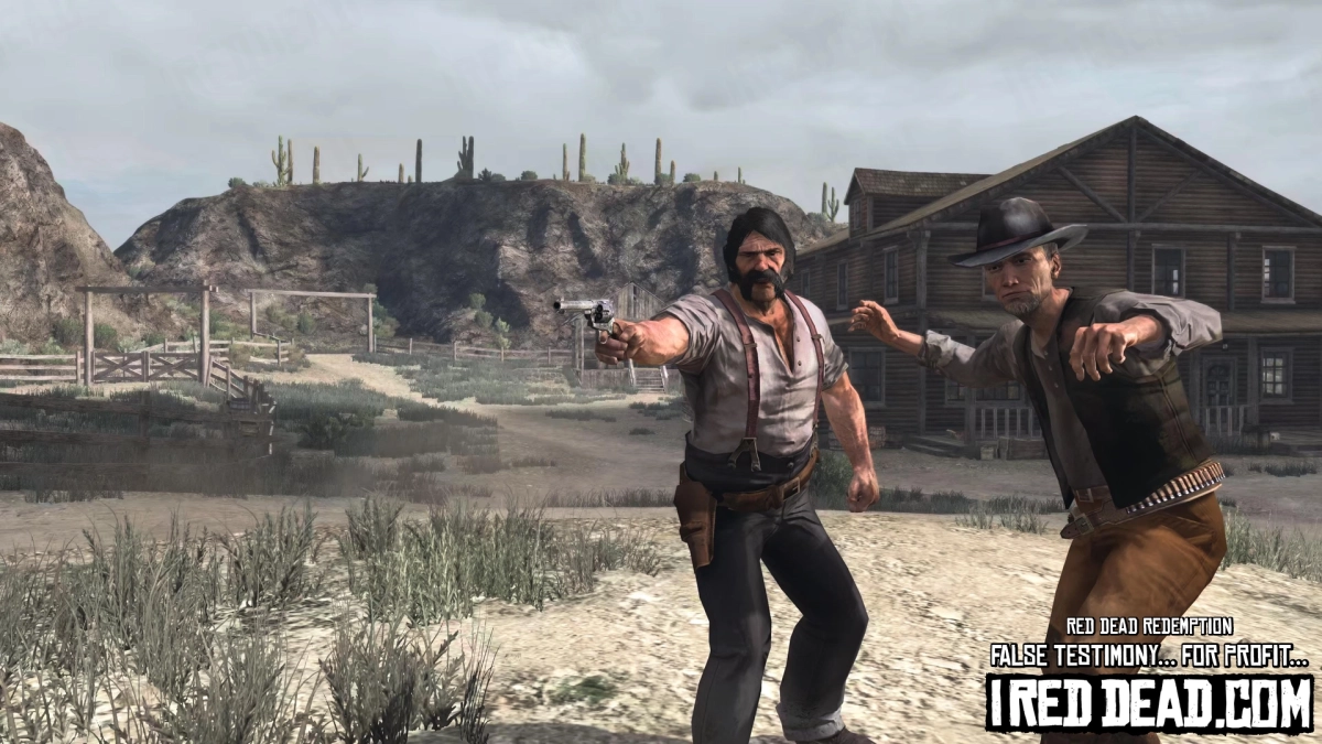 Red Dead Redemption You Shall Not Give False Testimony Except For Profit 36