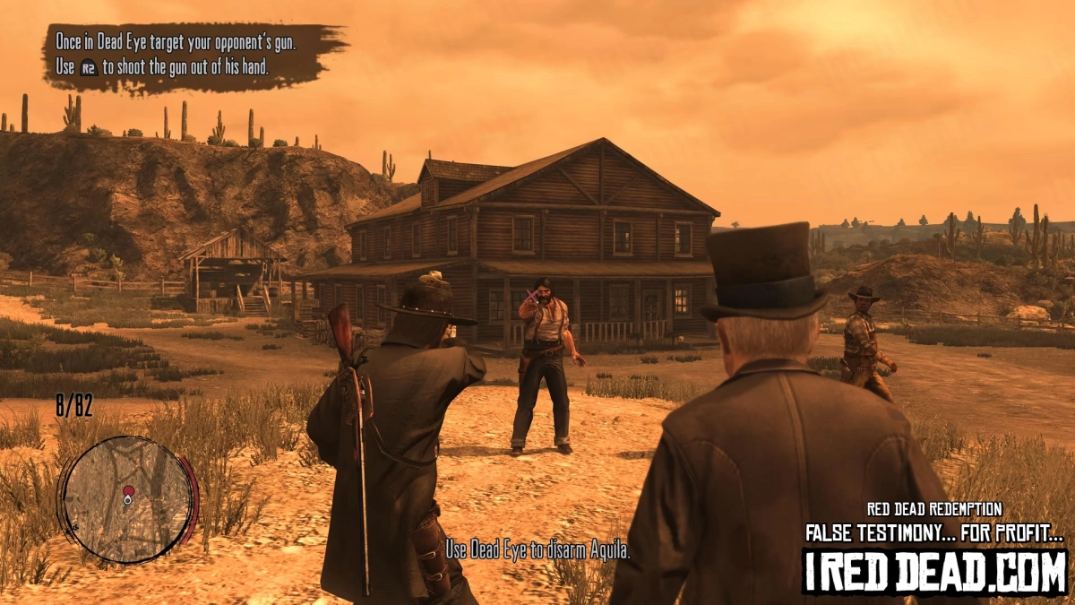 Red Dead Redemption You Shall Not Give False Testimony Except For Profit 38