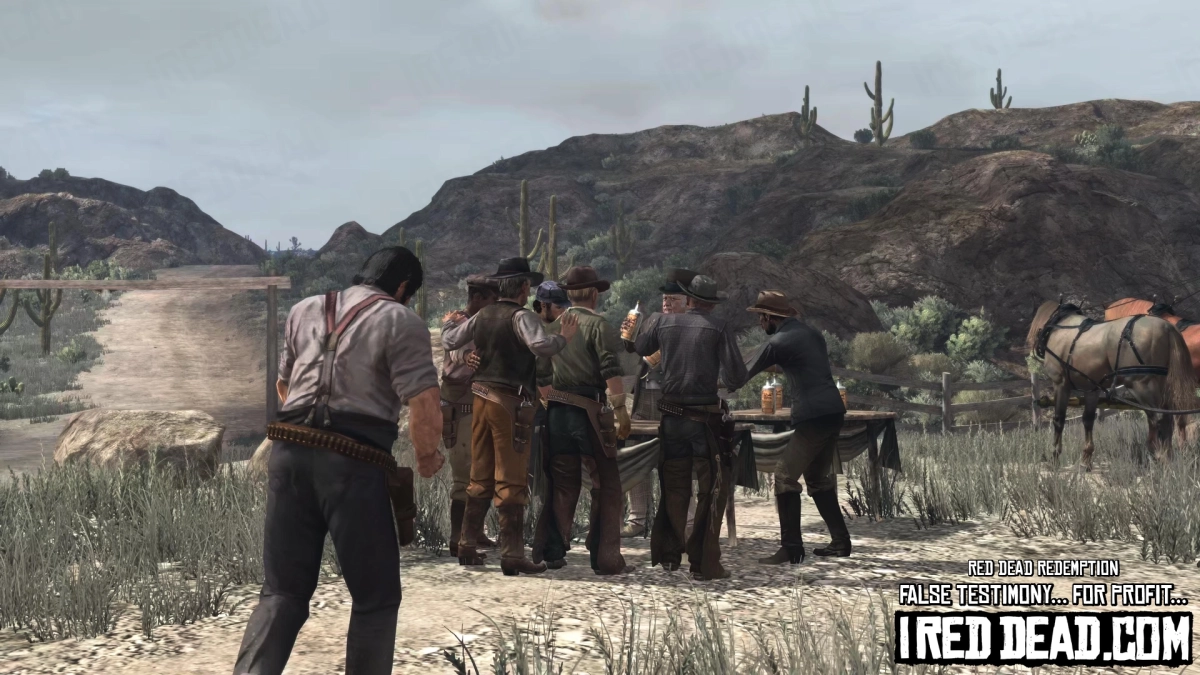 Red Dead Redemption You Shall Not Give False Testimony Except For Profit 40