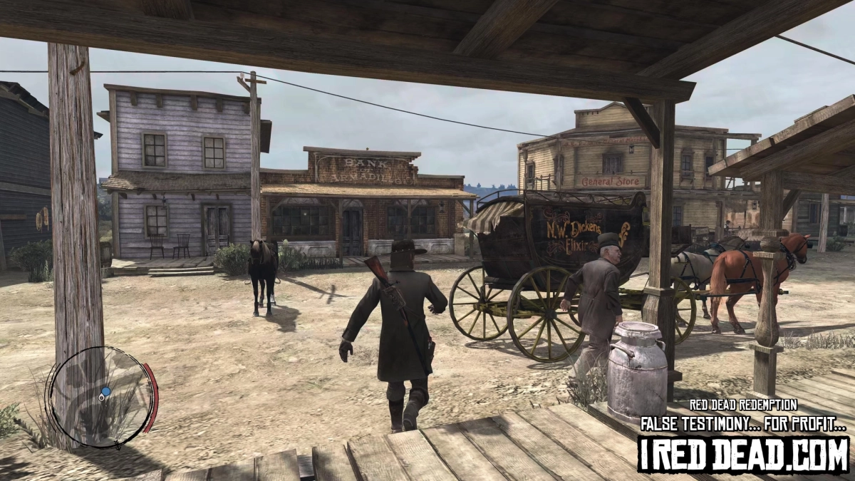Red Dead Redemption You Shall Not Give False Testimony Except For Profit 5