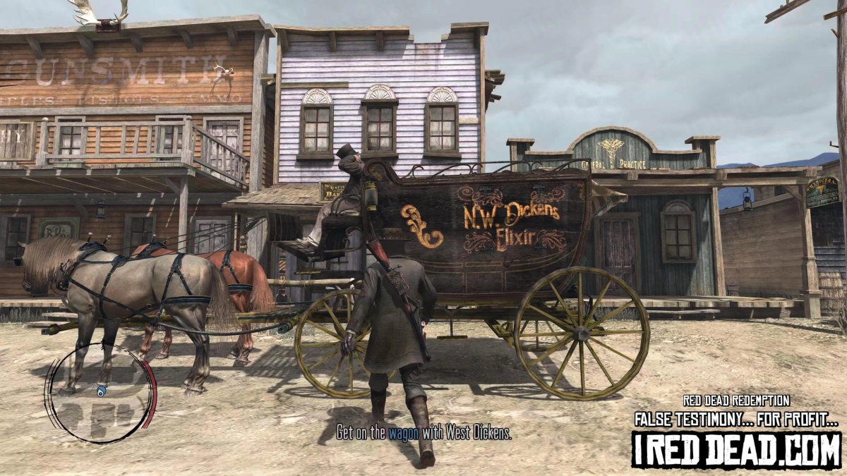 Red Dead Redemption You Shall Not Give False Testimony Except For Profit 6