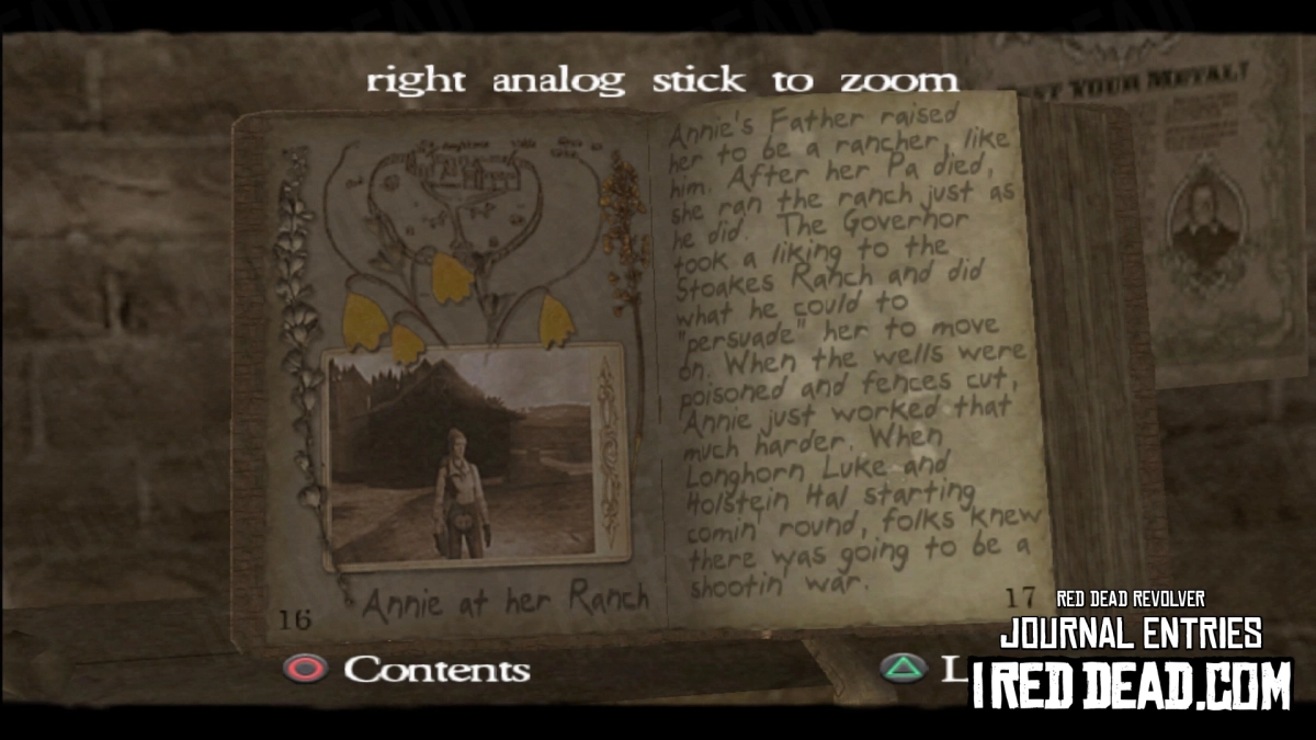 Red Dead Revolver Journal Entry 9 - Annie Stoakes 2