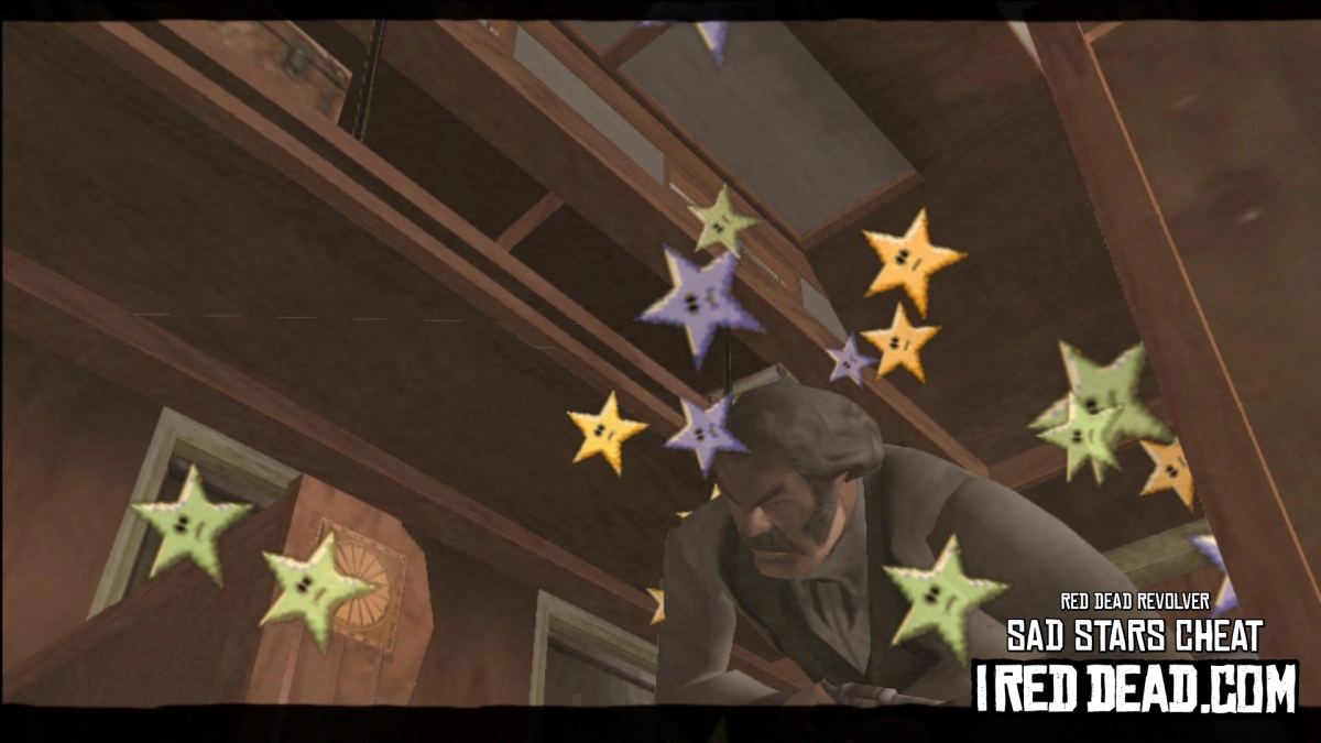 Red Dead Revolver Sad Stars Cheat