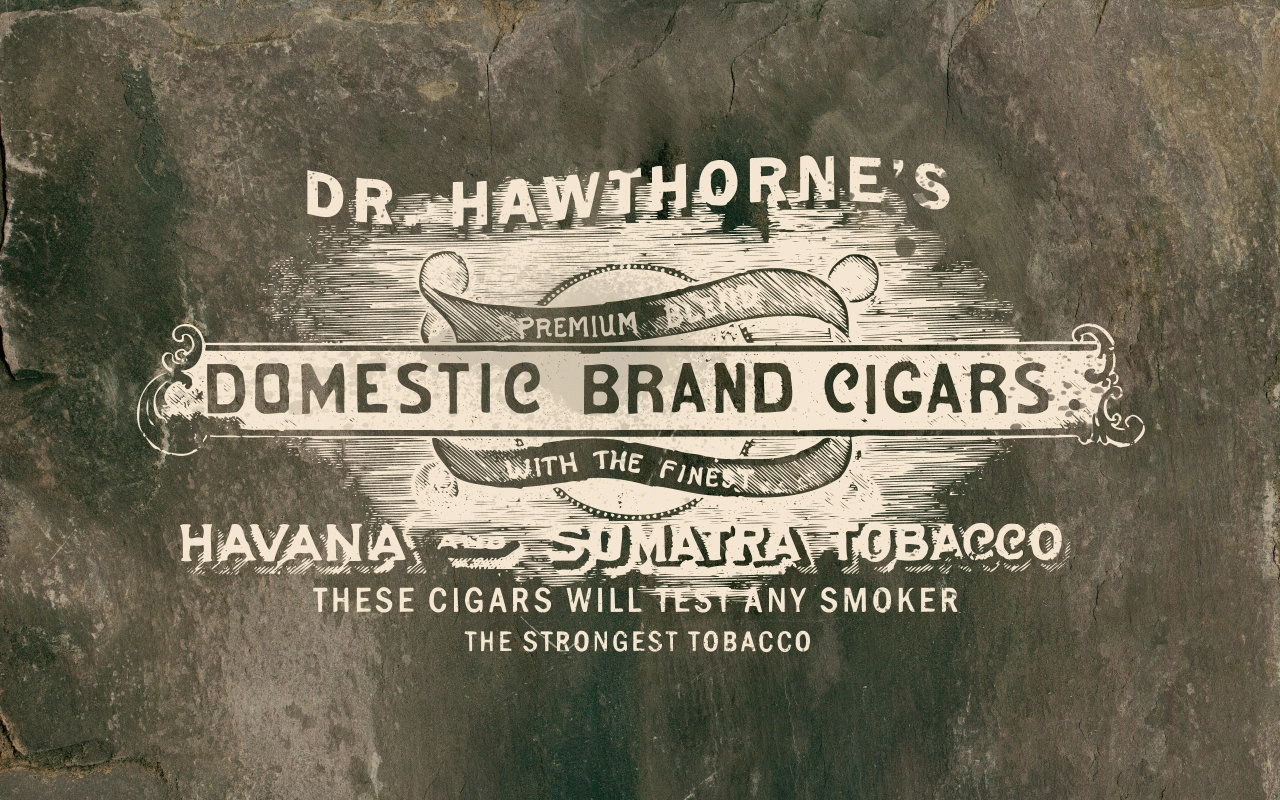 Dr. Hawthorne's Premium Blend Domestic Brand Cigar