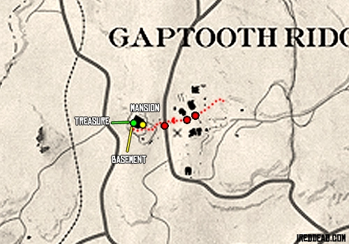 Let the Dead Bury Their Dead Map