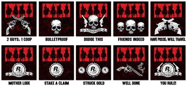 Outlaws to the End Achievements