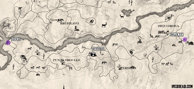 Poppycock Map