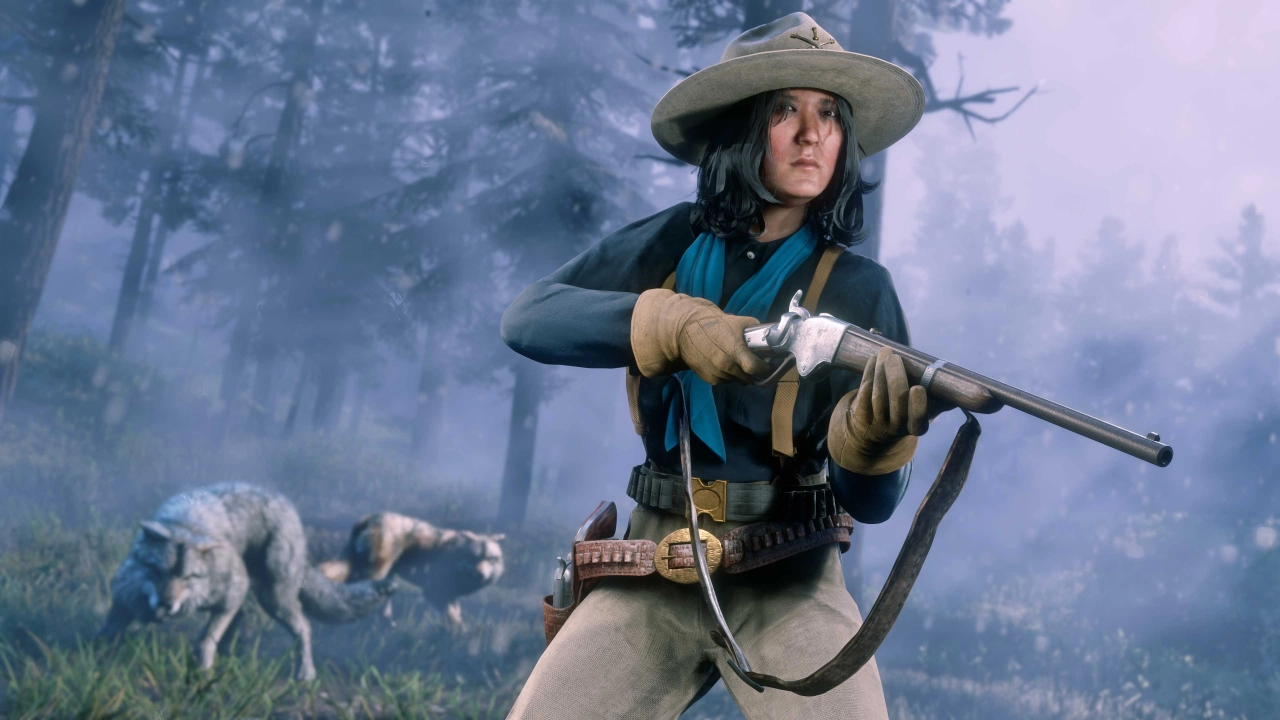 Red Dead Online Hunting Wolves