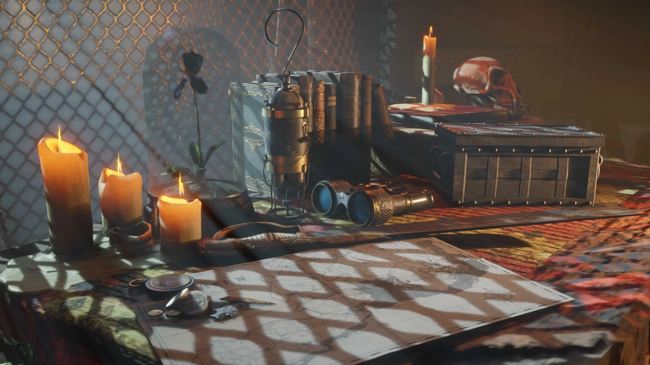 Red Dead Online Map Candles Binoculars