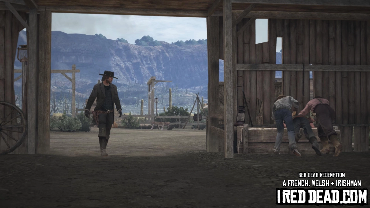 Red Dead Redemption A Frenchman A Welshman And An Irishman 3