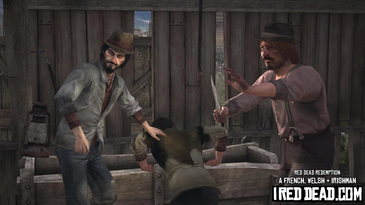 Red Dead Redemption A Frenchman A Welshman And An Irishman 4